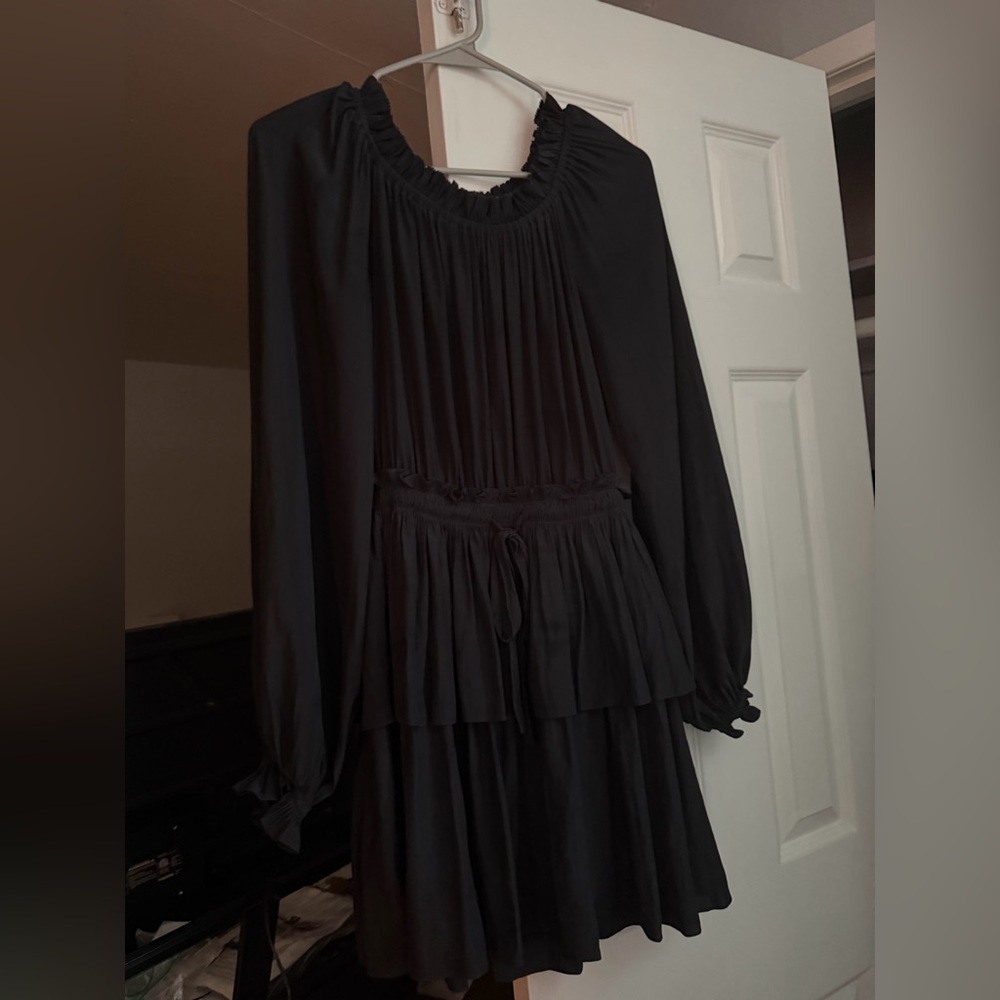 Ramy Brook Off The Shoulder Mini Dress (Elegant Black Women's Dress)